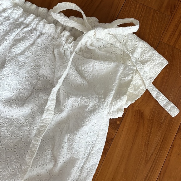 APC white cotton mini dress size S - Picture 4 of 8
